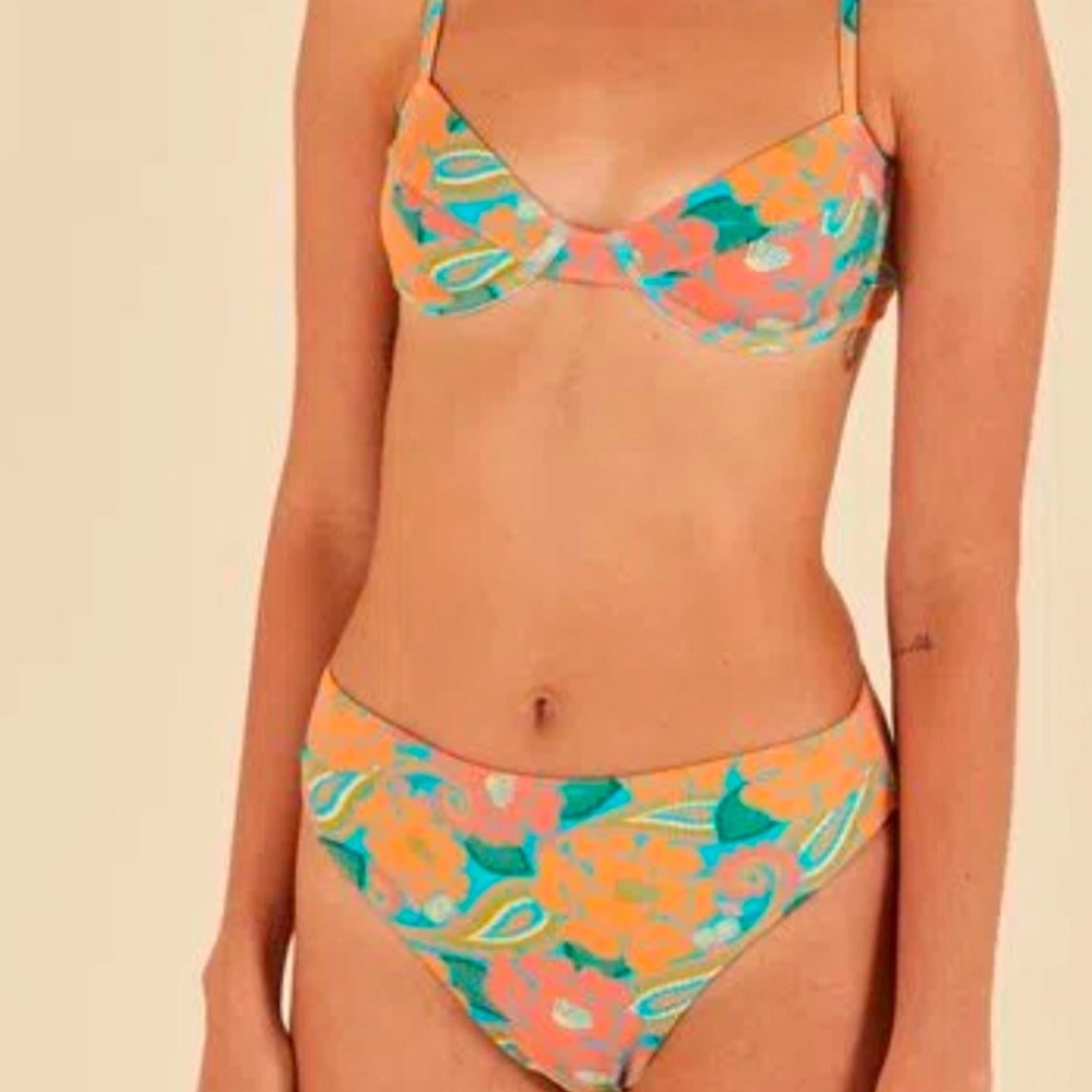 FARM Rio Multicolor Floral Bikini